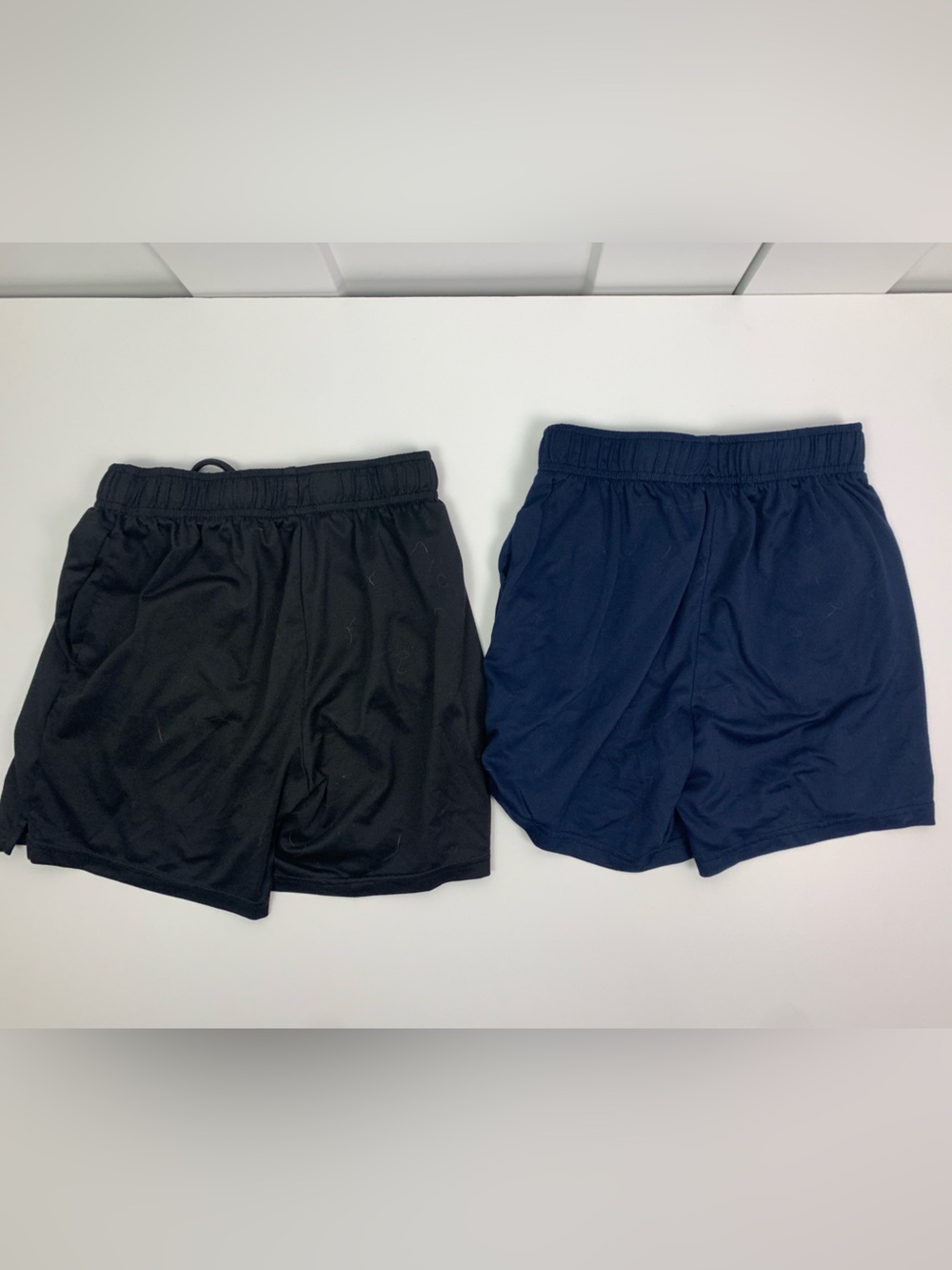 Old Navy Boys Size S 6 7 Cloud Quick Dry Shorts Lot Navy Black Athletic Pull On